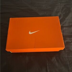 Nike Bright Orange Shoe Box with White Swoosh